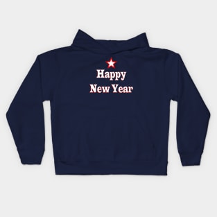 Happy New YEAR Quote unquote Kids Hoodie